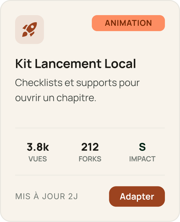 Kit Lancement Local — 3.8k vues, 212 forks